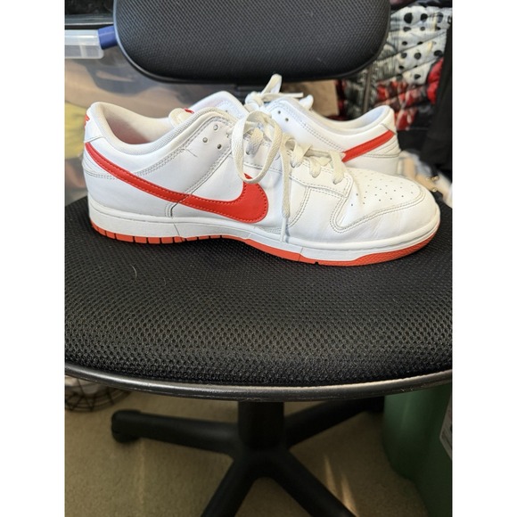 Nike Dunk Retro Men\'s White/ Red Size‎ 10.5 main image 6